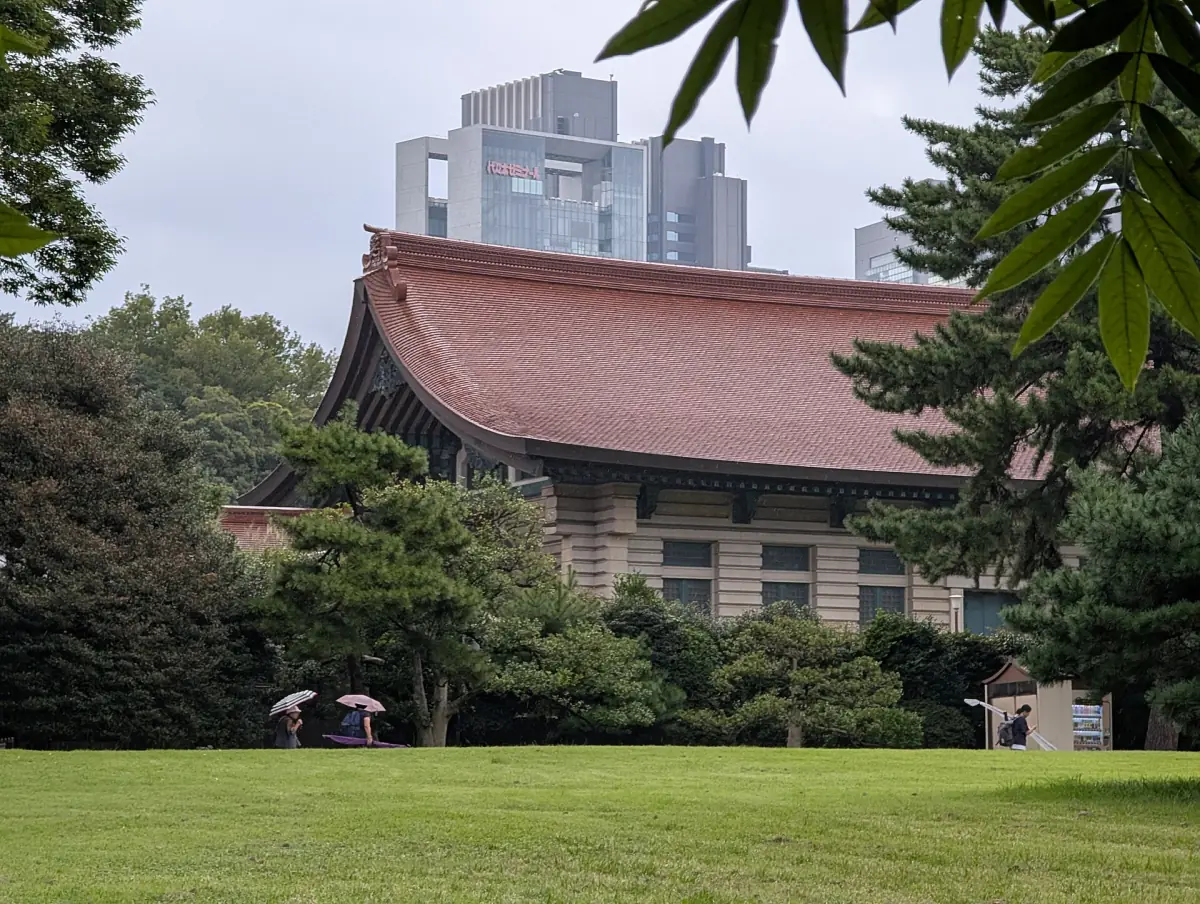 A hall of Meiji Jingu