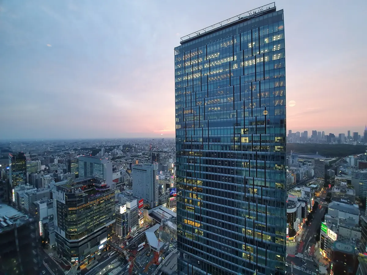 The Shibuya Scramble Square tower