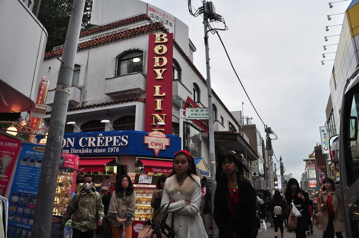 Die Takeshita Street in Harajuku